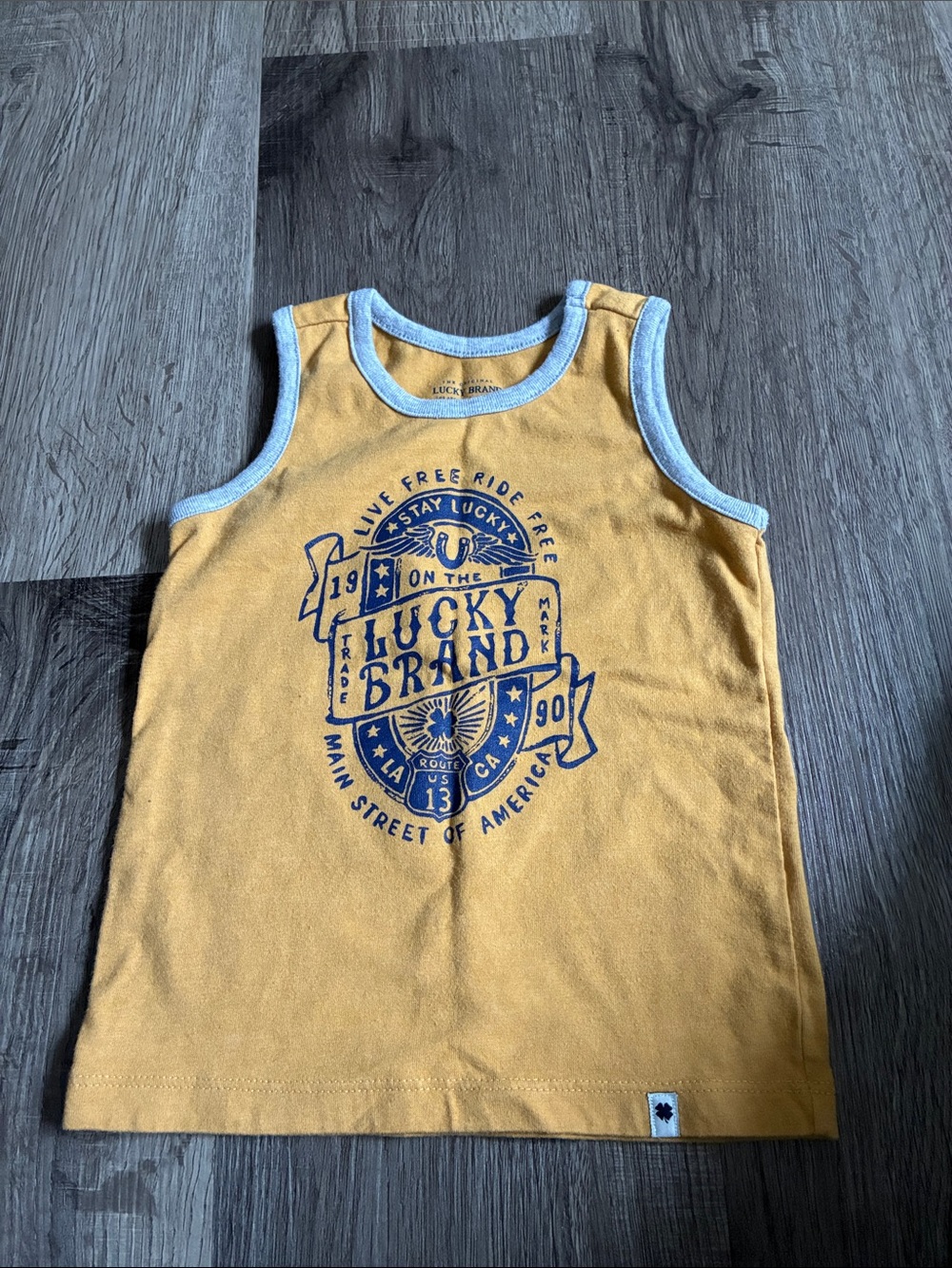 Lucky Brand Sleeve Less Tank Size 24m